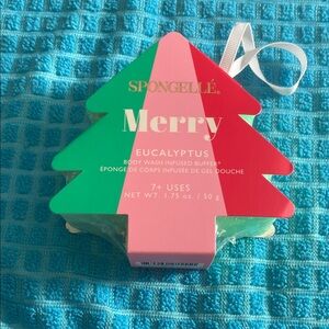 Spongelle Pink and Green Tree Body Wash Buffer